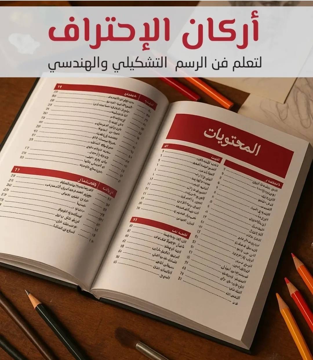 أرکان الاحتراف (لتعلم فن الرسم التشکیلي والهندسي)